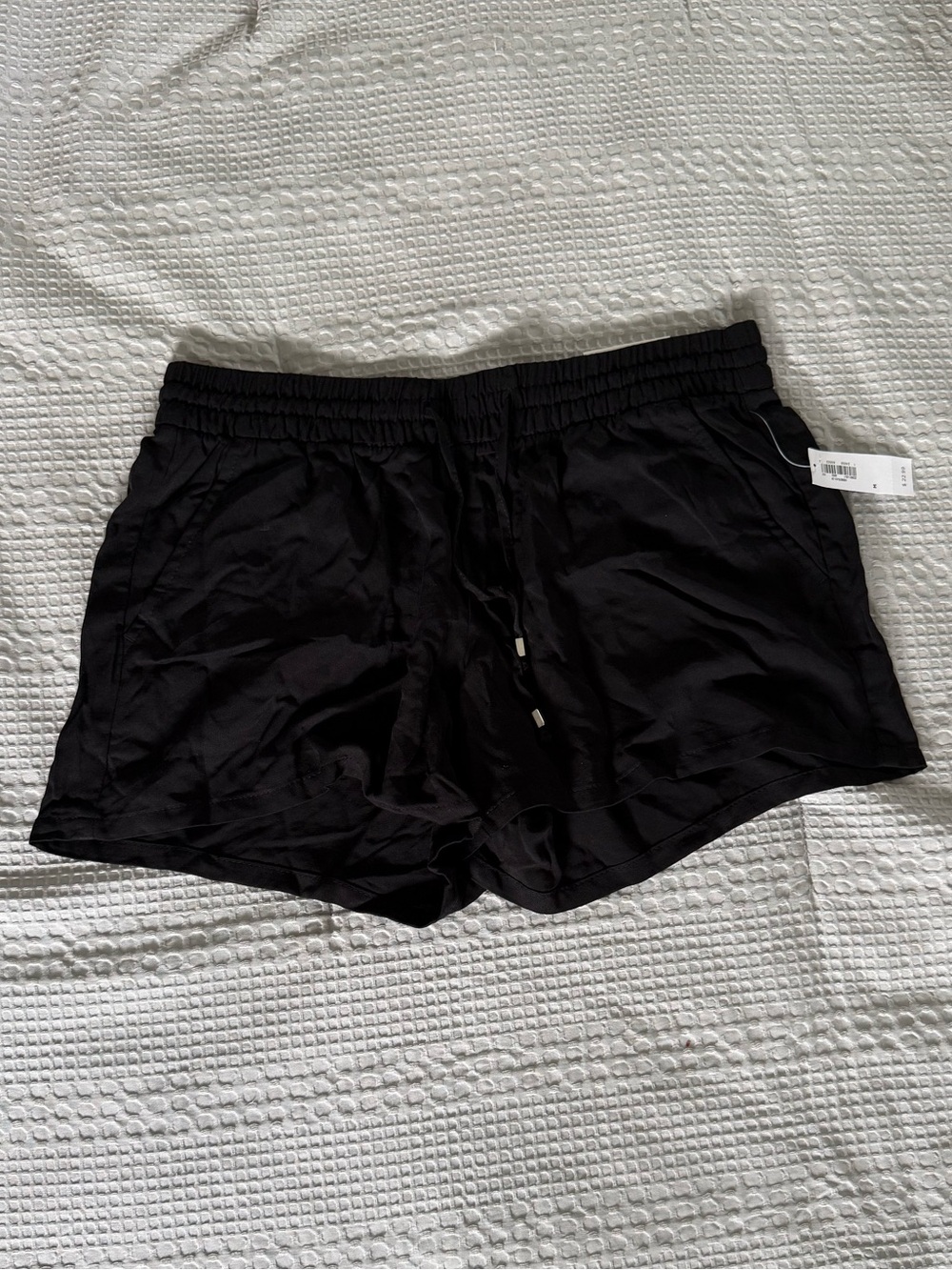Old Navy Black Elastic-Waist Shorts